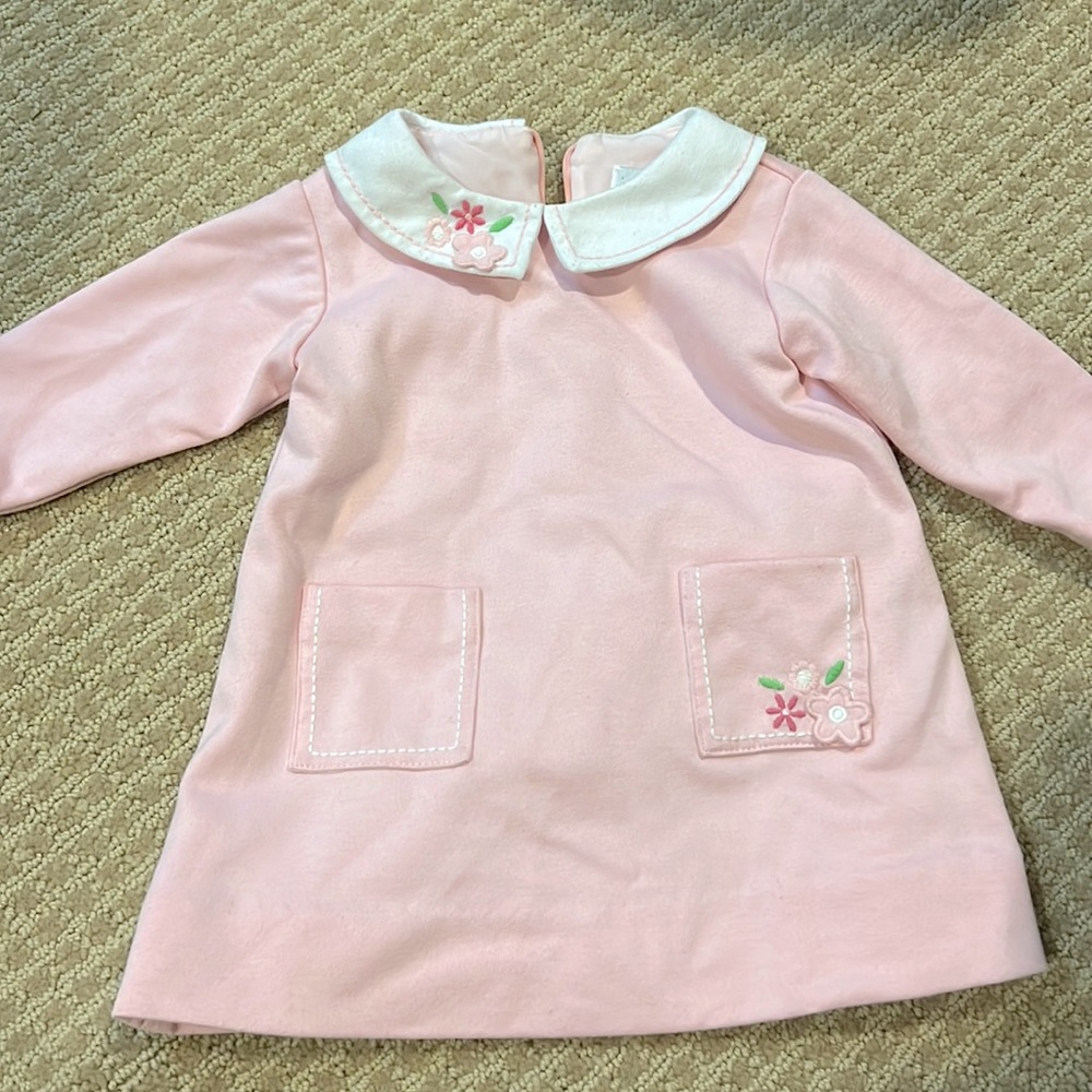 Florence Eiseman 12M lined dress